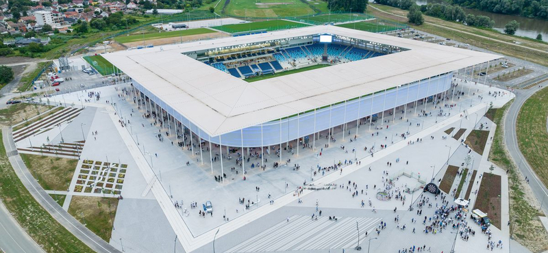 Molinó a horvát stadionban, ami magyar pénzből épült: „Köszönjük Lőrinc! Köszönjük Puskás!”