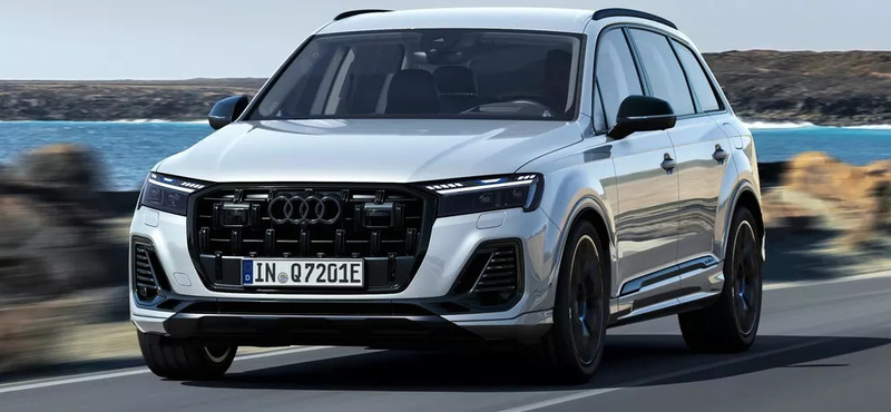Újabb zöld rendszámos 6 hengeres hatalmas SUV az Auditól