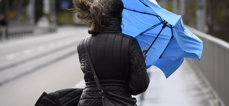 Nagy viharral érkezik éjjel a hidegfront