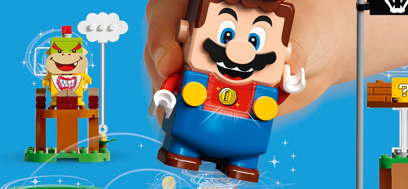 Jön az újfajta legókészlet, a Nintendo Super Mariója ihlette