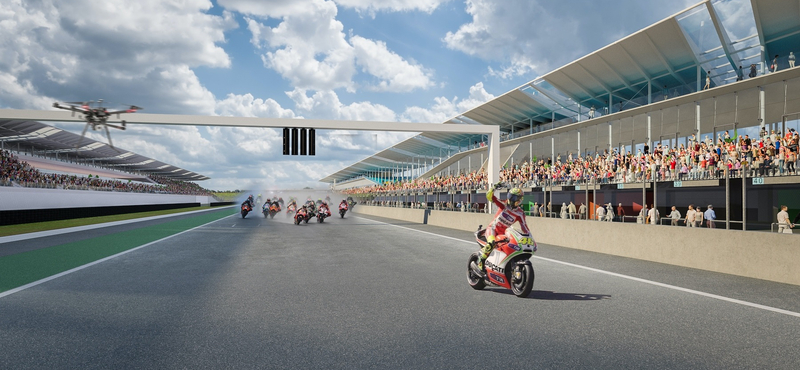 Lázár János elkaszálta a hajdúnánási MotoGP-pályát is