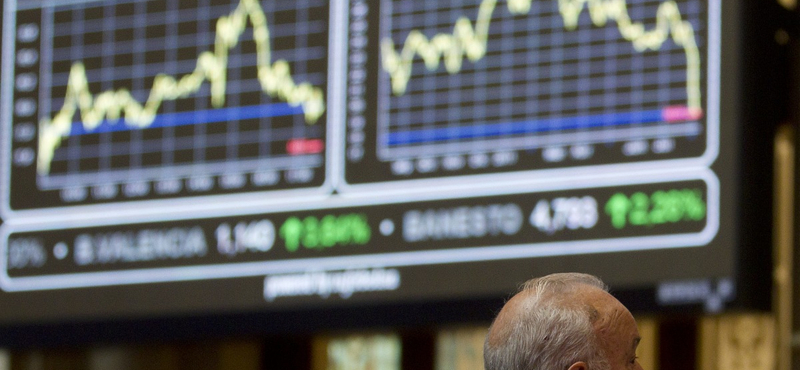 Megint hanyatlanak az európai tőzsdeindexek, a BUX is zuhan