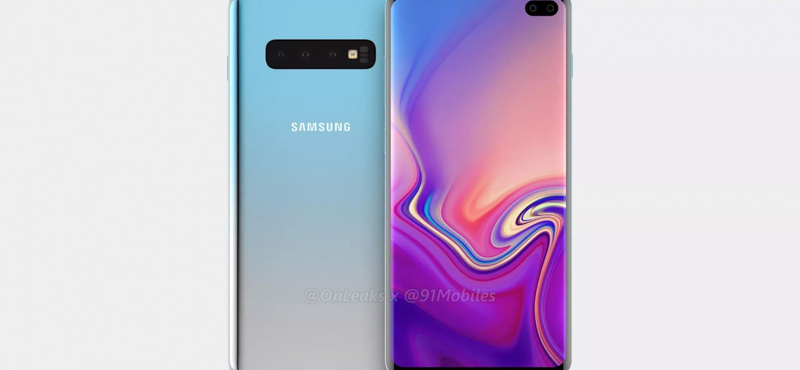 Kiszivárgott fotó: ilyen lehet a februárban érkező Samsung Galaxy S10+