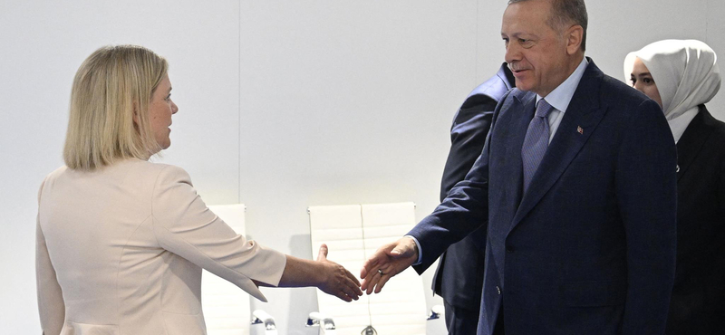 Erdoğan arra figyelmeztet, hogy Törökország még mindig megakadályozhatja a két északi ország NATO-csatlakozását