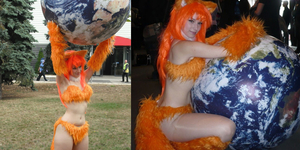 Firefox cosplay Firefox cosplay
