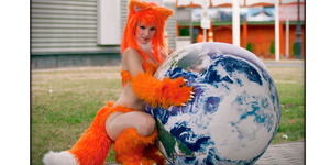 Firefox cosplay Firefox cosplay